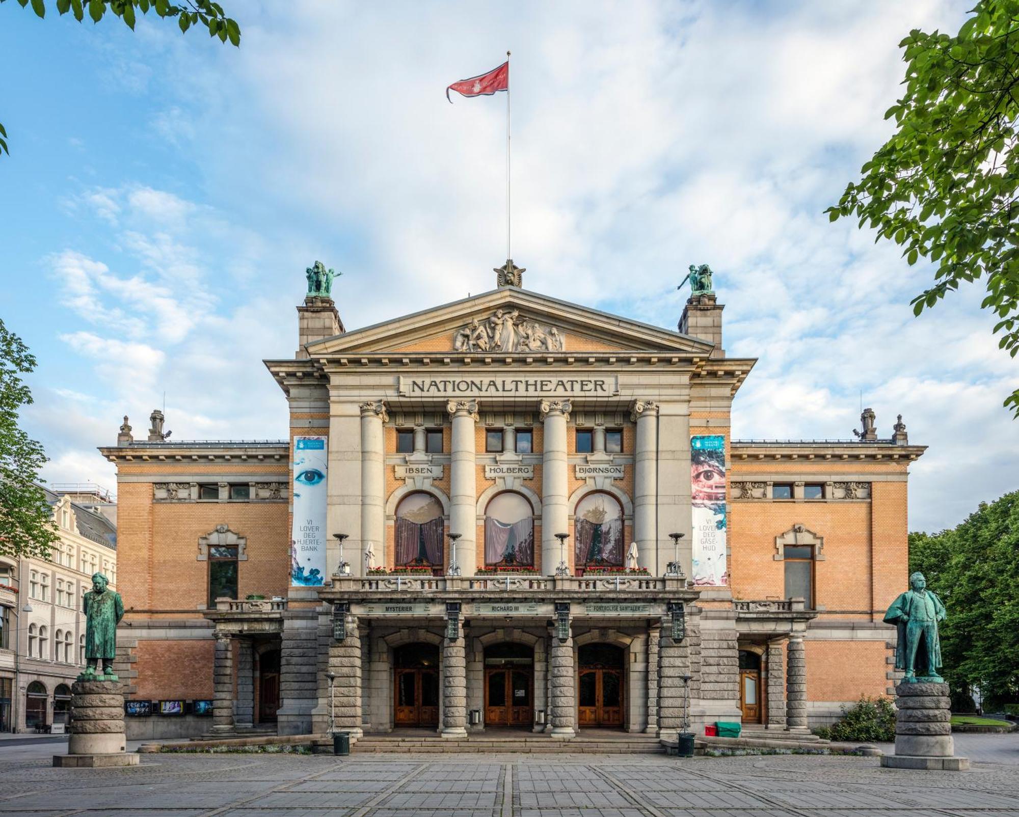 Hostel National Theater Dormitory Mixed Oslo Exteriér fotografie